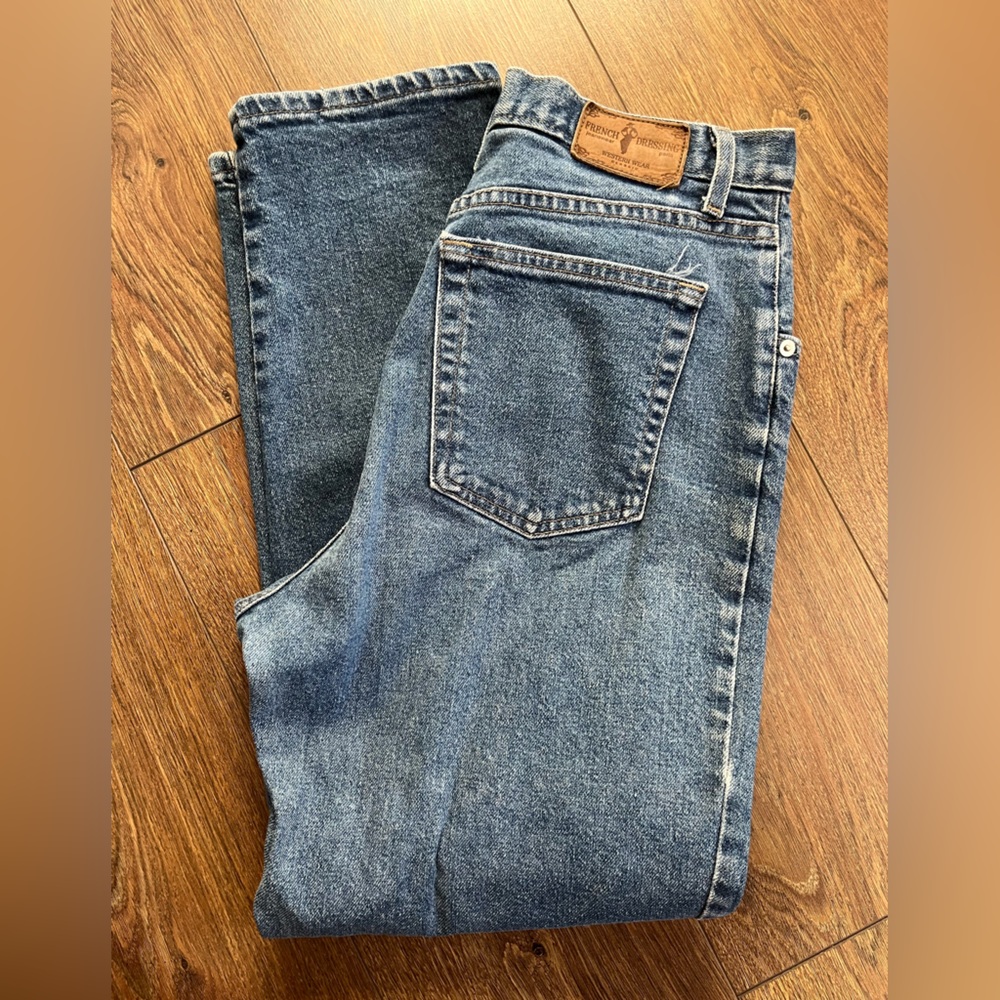 Vintage French dressing jeans